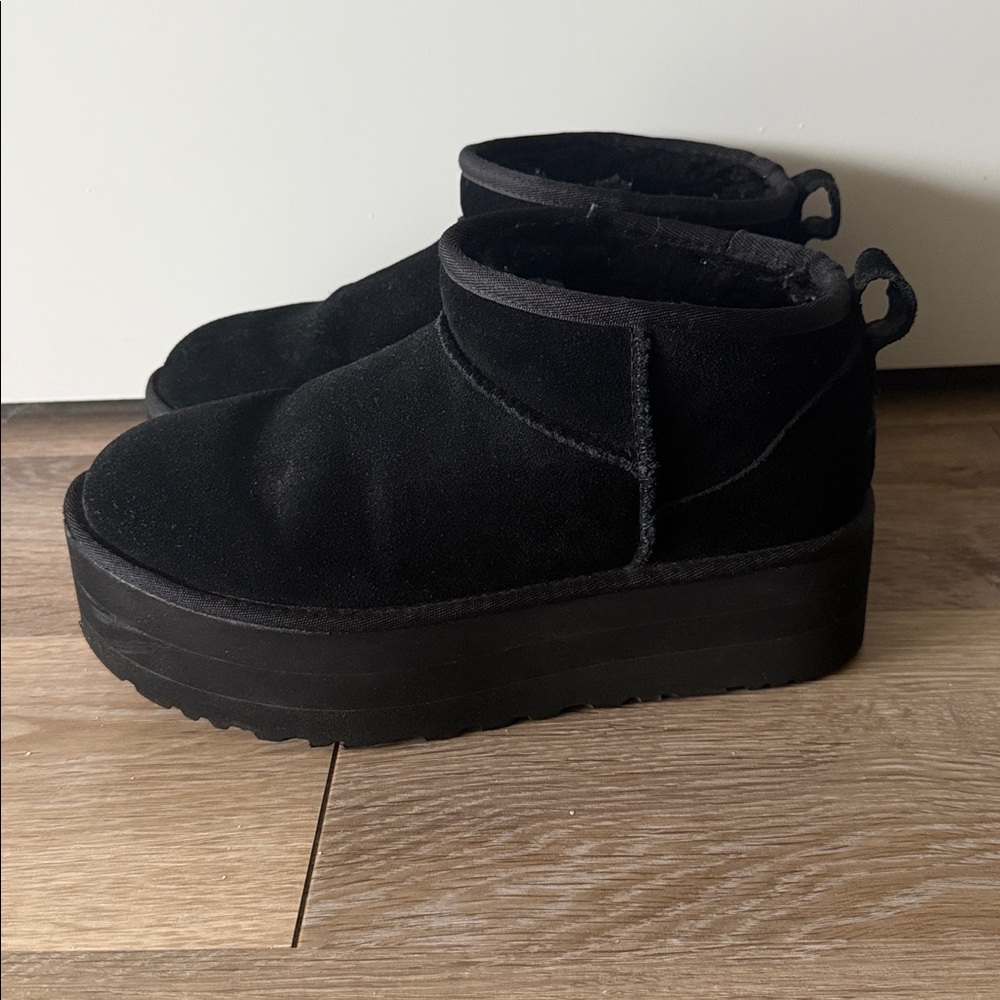 UGG Black Class Ultra Mini Platform - Picture 2 of 5